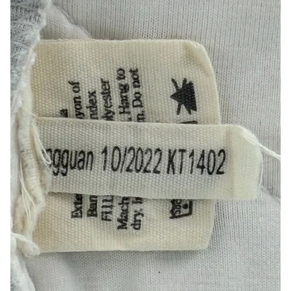 Kyte Baby Sleep Bag Sleepsack Size M 2.5 TOG Gray Bamboo Wearable Blanket